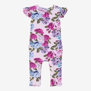 Posh Peanut Monroe Ruffle Romper 18-24